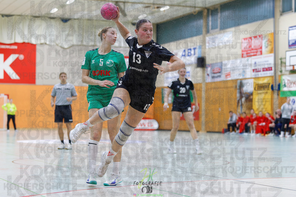 2024-10-19_189 | Jugendbundesliga B-Jugend weiblich; HSG Kleenheim/Langgöns - Longericher SC am 19.10.2024 in Oberkleen (Weidig-Halle) - Realisiert mit Pictrs.com