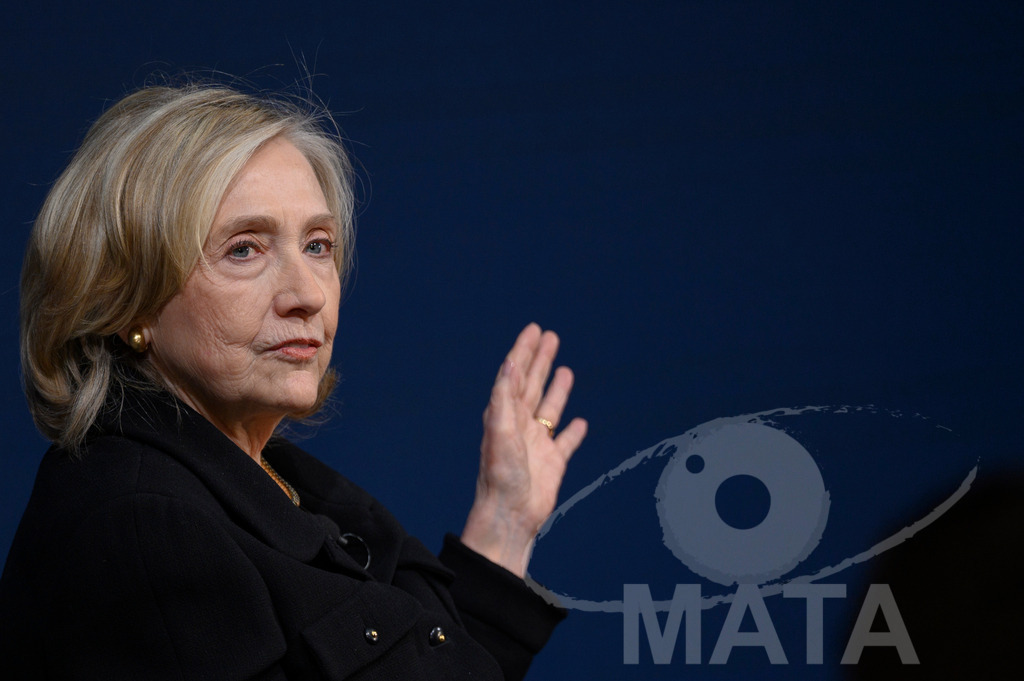 _DWI2870 | Die US-Politikerin Hillary Clinton auf der Veranstaltung Bridging Scholarship and Statecraft im Rahmen der Münchner Sicherheitskonferenz 2026. München, 13.02.2026 Bayern Deutschland  - Realisiert mit Pictrs.com