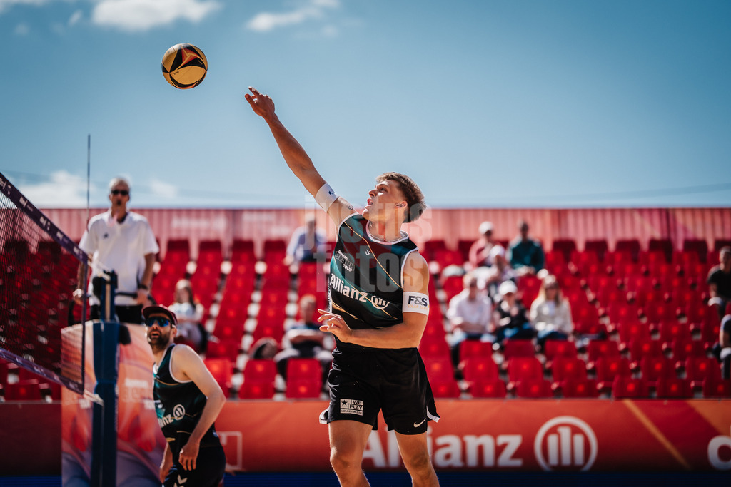 Beachvolleyball | Männer | Allianz German Beach Tour 2025 | Tourstop Düsseldorf | 08.05.2025 | Luis Kubo