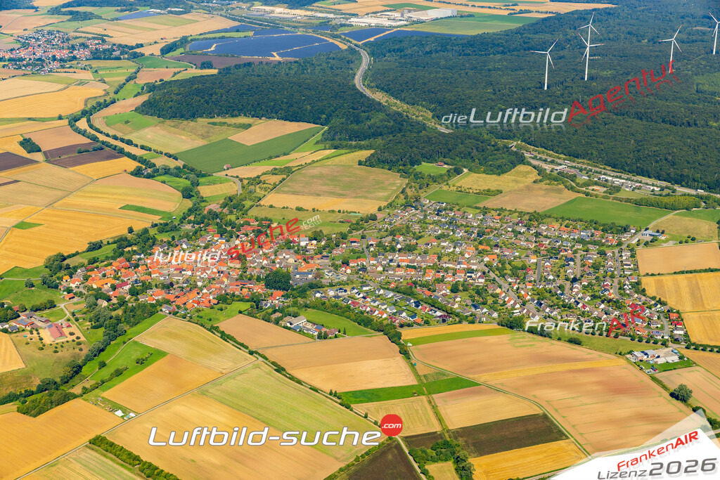 Oberelsungen Zierenberg Bild- Das Luftbild wurde 2025 vom UL-Flugzeug heraus erstellt ( keine Drohne bzw. Drohnenaufnahme ) - Hochauflösende Luftaufnahme -Nicht vergleichbar mit Google Maps oder Satelittenbilder- Die Geschenkidee !Mit Lizenz und Bildrechte bestellbar - CC