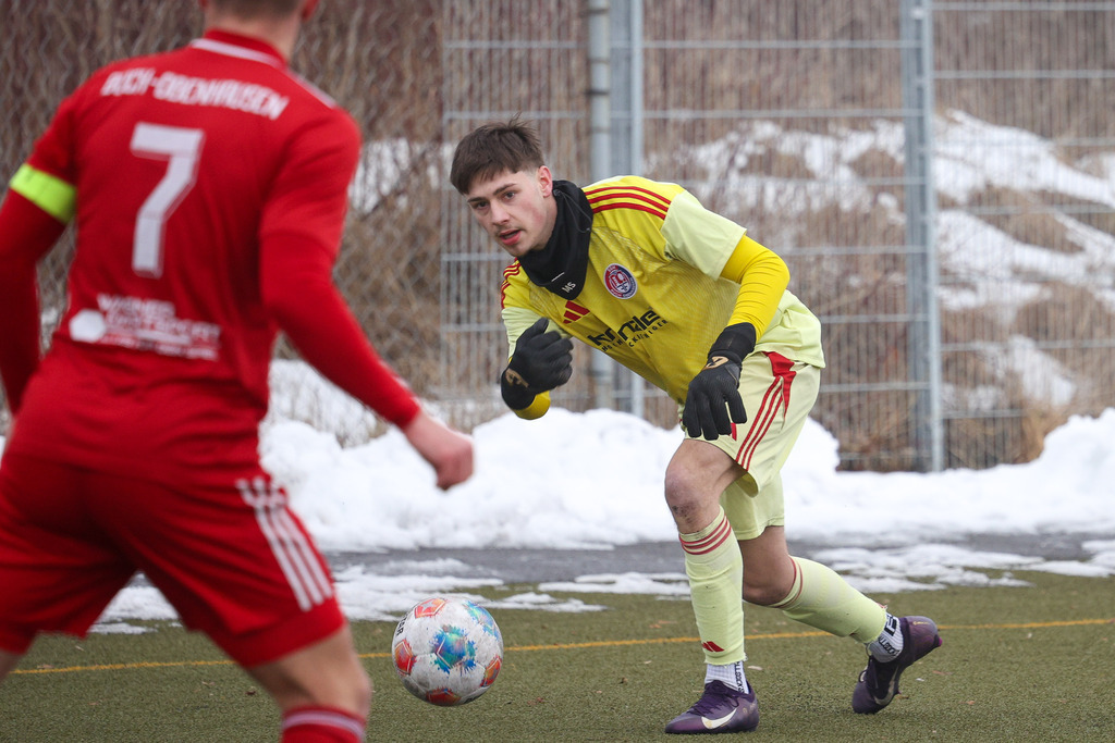 Heldenfingen-Buch_260131_8147 | SG Heldenfingen/Heuchlingen vs. TSV Buch, Fußball, Herren, Freundschaftsspiel, 2025/2026, 31.01.2026 in Söhnstetten, Kunstrasenplatz (Foto: Michael Bulling) - Realisiert mit Pictrs.com