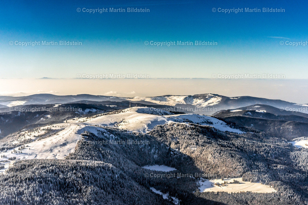 Feldberg-24-01-2017 | Bilder Fotos Luftbilder Luftaufnahmen Deutschland Süden Westen Schwarzwald Baden Württemberg  