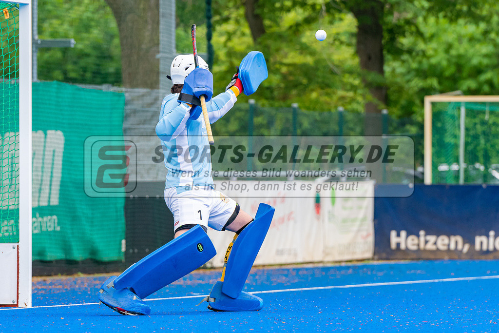 HK_20230507_901814 | 1. Bundesliaga Herren Creefelder HTC - Harvestehuder THC  am 7.5.2023 Crefelder HTC ( CHTC ), Krefeld  , Strohecker Moritz ( Torwart Harvestehuder THC #1 )