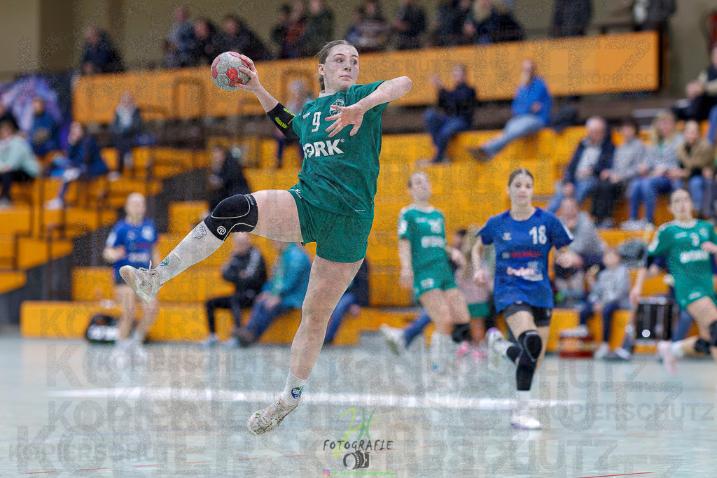 Jugenbundesliga wJB; HSG Kleenheim/Langgöns - SG Kappelwindeck/Steinbach | Jugenbundesliga wJB; HSG Kleenheim/Langgöns - SG Kappelwindeck/Steinbach am 23.11.2025 in Oberkleen (Weidig-Halle)Photo © 2025 - Jörg Heinrich - Realisiert mit Pictrs.com