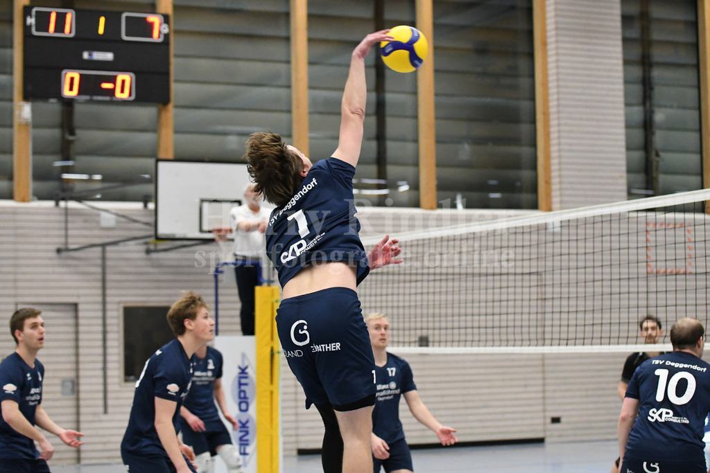 TSV Deggendorf  : VC Eitting 09 | Nicolas Schmidt (Diagonalangreifer) - Realisiert mit Pictrs.com