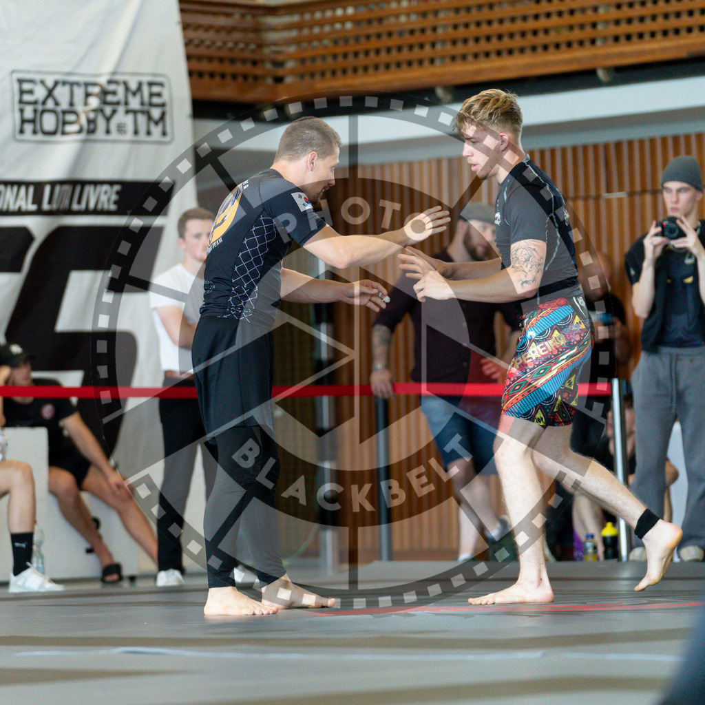 20240608PBB02723 | Fighters compete during the ILLCS VII summer edition luta livre competition in Hannover, Germany, on June 8, 2024.