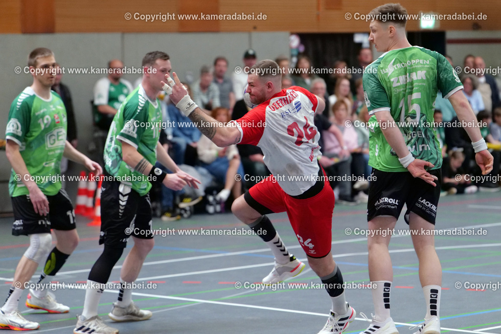 Handball : Verbandsliga Herren: TB Oberhausen - RW Oberhausen  am 12.04.2026 in Oberhausen. | Handball : Verbandsliga Herren: TB Oberhausen - RW Oberhausen  am 12.04.2026 in Oberhausen. - Realisiert mit Pictrs.com