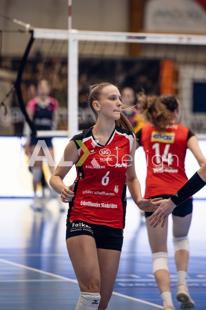 Volleyball I Frauen I Saison 2025-2026 I Volleyball NLA | Women I Round 14 I VC Kanti Schaffhausen - NLZ Volleyball Academy Zürich I 16.01.2026 | VC Kanti Schaffhausen - 6 Nina Cavka (CH) – Aussen - Realisiert mit Pictrs.com