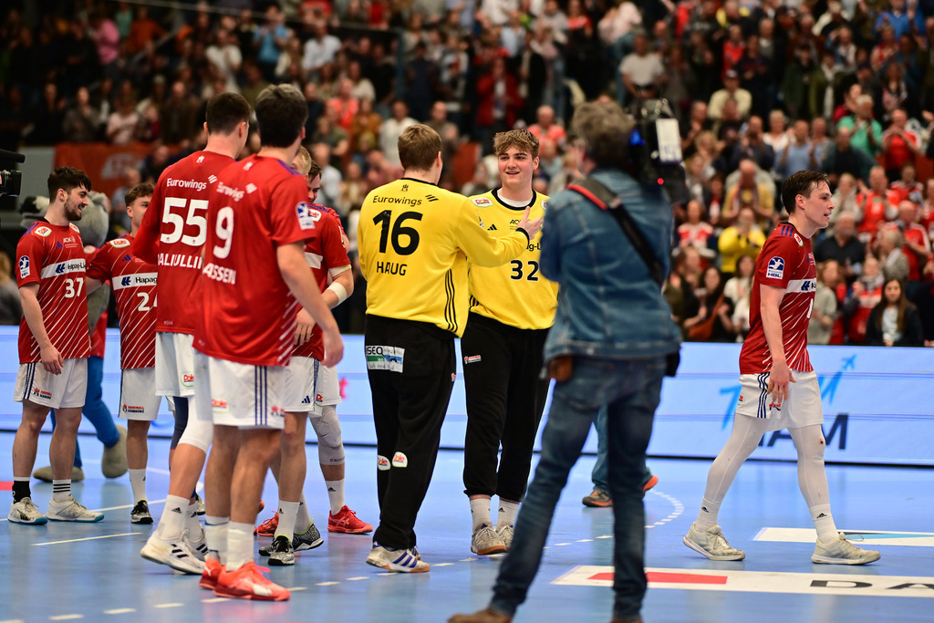 Handball I Herren I Saison 2024-2025 I Bundesliga I 23. Spieltag I HSV Hamburg - MT Melsungen | Der Sportfotograf. - Realisiert mit Pictrs.com