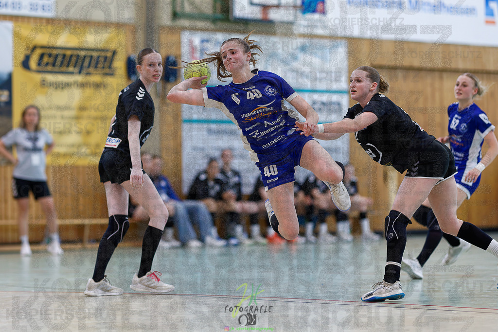 Quali-Turnier JBL wJA; DJK SF Budenheim - TuS Steißlingen | Quali-Turnier JBL wJA; DJK SF Budenheim - TuS Steißlingen am 31.05.2025 in Oberkleen (Weidig-Halle)Photo © 2025 - Jörg Heinrich - Realisiert mit Pictrs.com