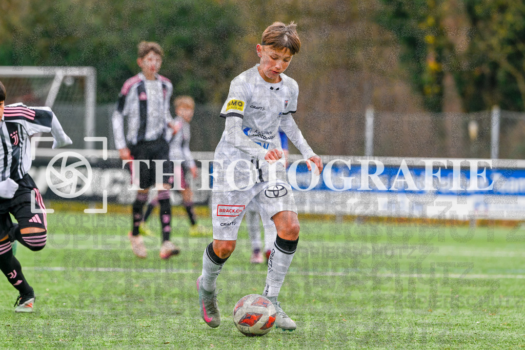 GER, Juventus - FC Aarau,  Fussball, PS-Immo-Cup 2026,U13 Feldturnier, 18.01.2026 | Juventus, FCA