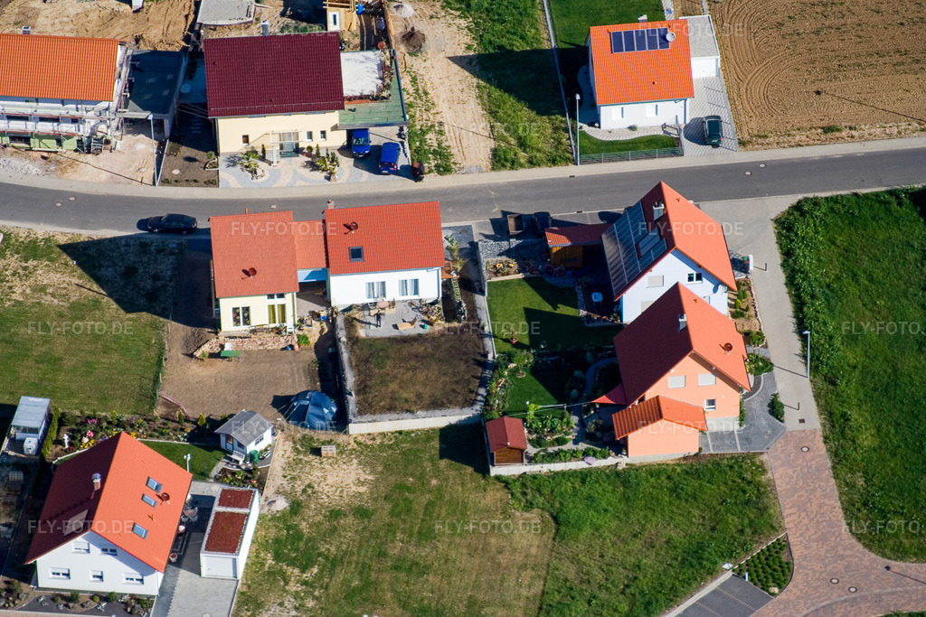 Luftbild: An d. Anhaide im Ortsteil Schaidt in Wörth im Bundesland Rheinland-Pfalz in Deutschland. Foto: IMG_10765.jpg vom 12.05.2008 durch Werner Riehm/FLY-FOTO.de