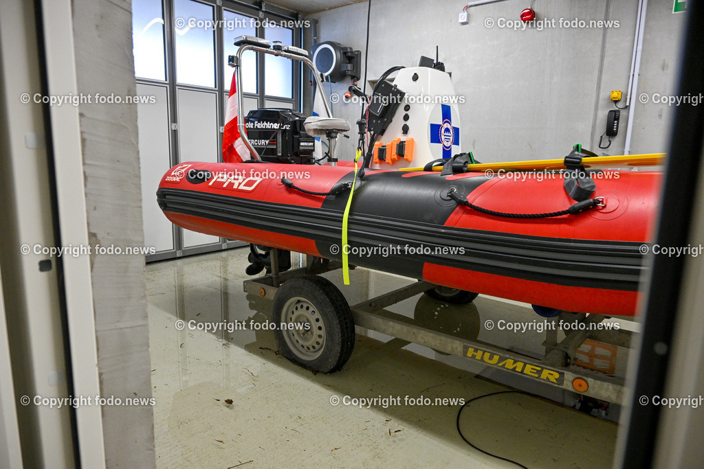 Wasserrettung Pichling_ Pichlingersee_ 29.12.2023-14 | 2912.2023, Linz Pichling, AUT, Wasserrettung, OS Pichling, im Bild Gebaeude der Wasserrettung