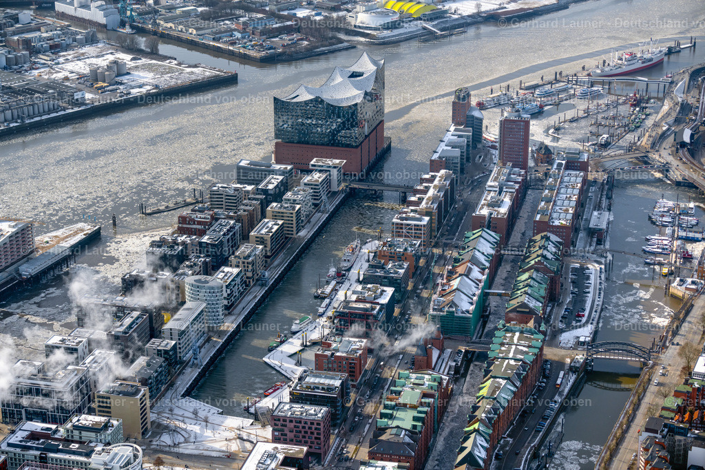 4044734 | Hafen City mit Speicherstadt und Elbphilharmonie, Freie und Hansestadt Hamburg