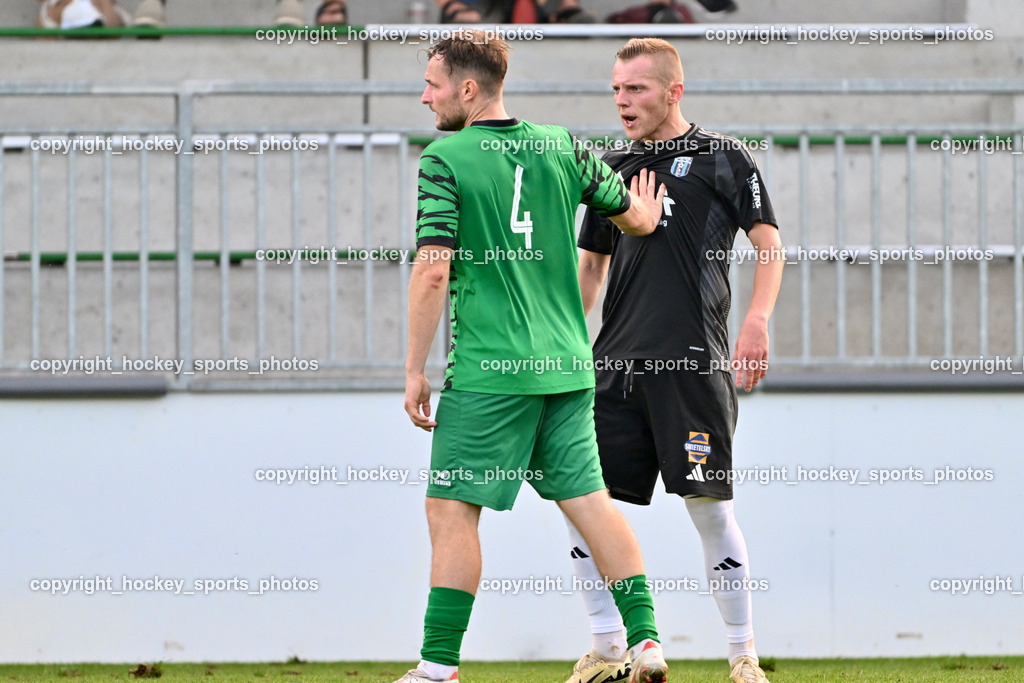 SC Landskron vs. Thal Assling  | #4 Ingo Mailänder SC Landskron, #72 Jasmin Dindic Thal Assling, SC Landskron vs. Thal Assling , SC Landskron vs. Thal Assling  am 09.08.2024 in Villach (Sportanlage Landskron), Austria, (Photo by Bernd Stefan)