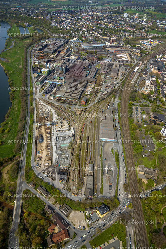Witten230402565 | Luftbild, Edelstahlwerke Witten, Witten, Ruhrgebiet, Nordrhein-Westfalen, Deutschland