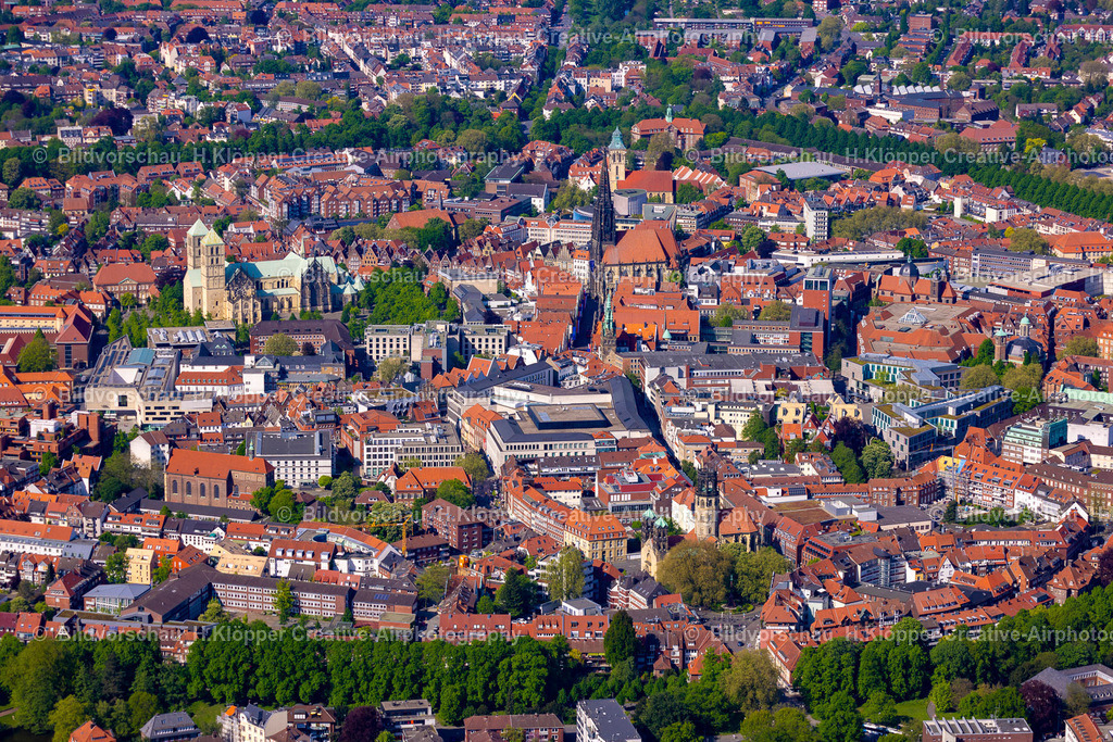 Luftbilder-Münster-9515 | Luftbildfotografie der Stadt Münster - Realisiert mit Pictrs.com