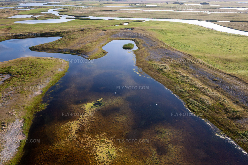 Aerial view: Hable d'Ault in Woignarue in the state Somme, France. – Photo: IMG_70889.jpg taken on 08/24/2014 by Werner Riehm/FLY-FOTO.com – Resolution of the original: 4752 x 3168 px