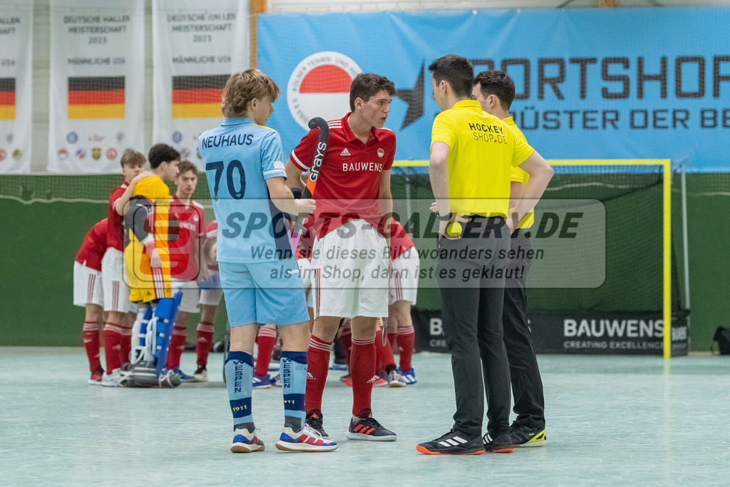HK_20230305_105973 | Deutsche Meisterschaft MU16 1/2 Finale Rot-Weiss Köln - Zehlend. Wespen am 5.3.2023 RWK, Köln ,