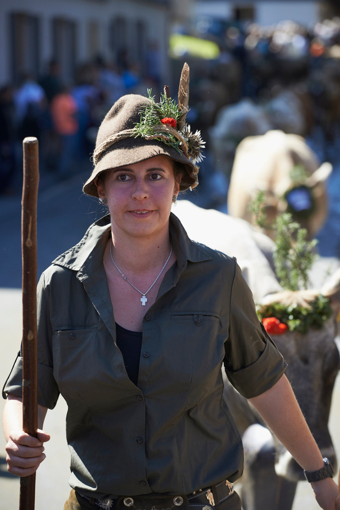 Alptag in Schwarzenberg | Schwarzenberg, Austria - September 08, 2015: Alptag in Schwarzenberg. - Realisiert mit Pictrs.com