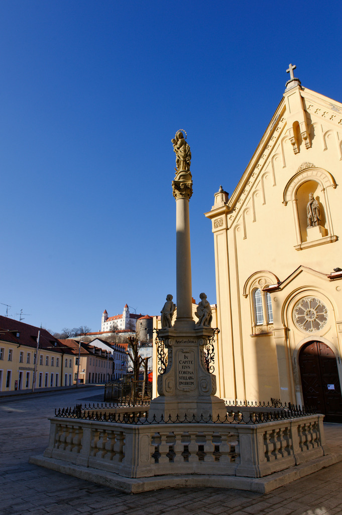 Kostol Kláštor Kapucínov | Bratislava, Slowakei - March 03, 2012: Kostol Kláštor Kapucínov. - Realisiert mit Pictrs.com