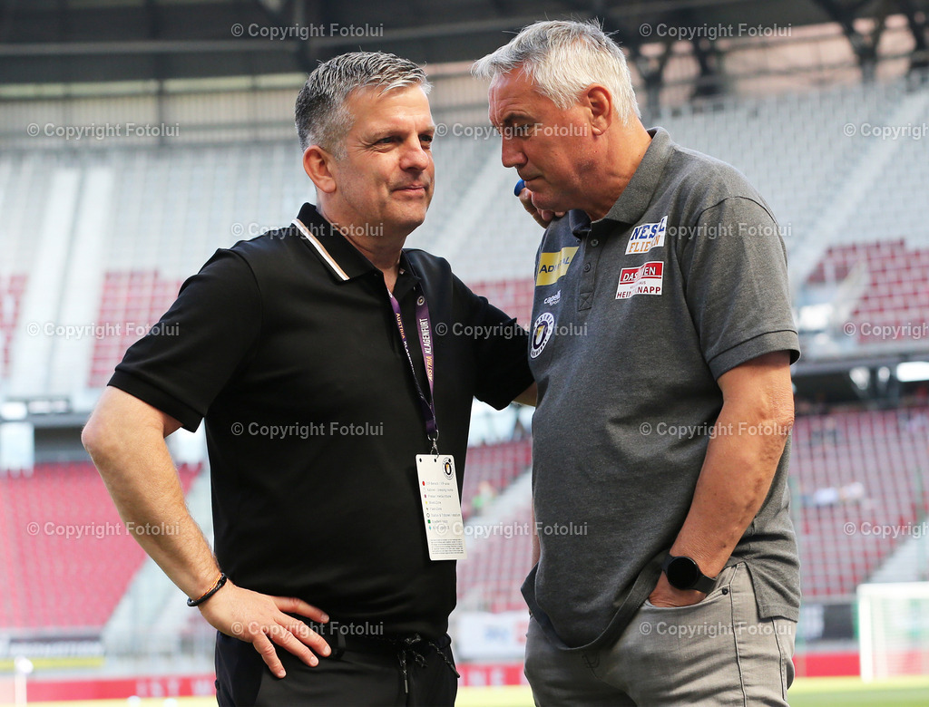 A_LUI_03062023_07 | SPORT,FUSSBALL,ADMIRAL BUNDESLIGA AUSTRIA KLAGENFURT-SK RAPID WIEN 03.06.2023 IM BILD: MATTHIAS IMHOF UND PETER PACULT  (BEIDE KLAGENFURT) FOTOLUI/MW