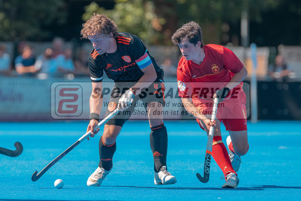 HK_20230711_101223 | Euro Hockey MU18 Spain vs Netherlands Championship Girls &amp; Boys am 11.7.2023 CHTC , Krefeld ,