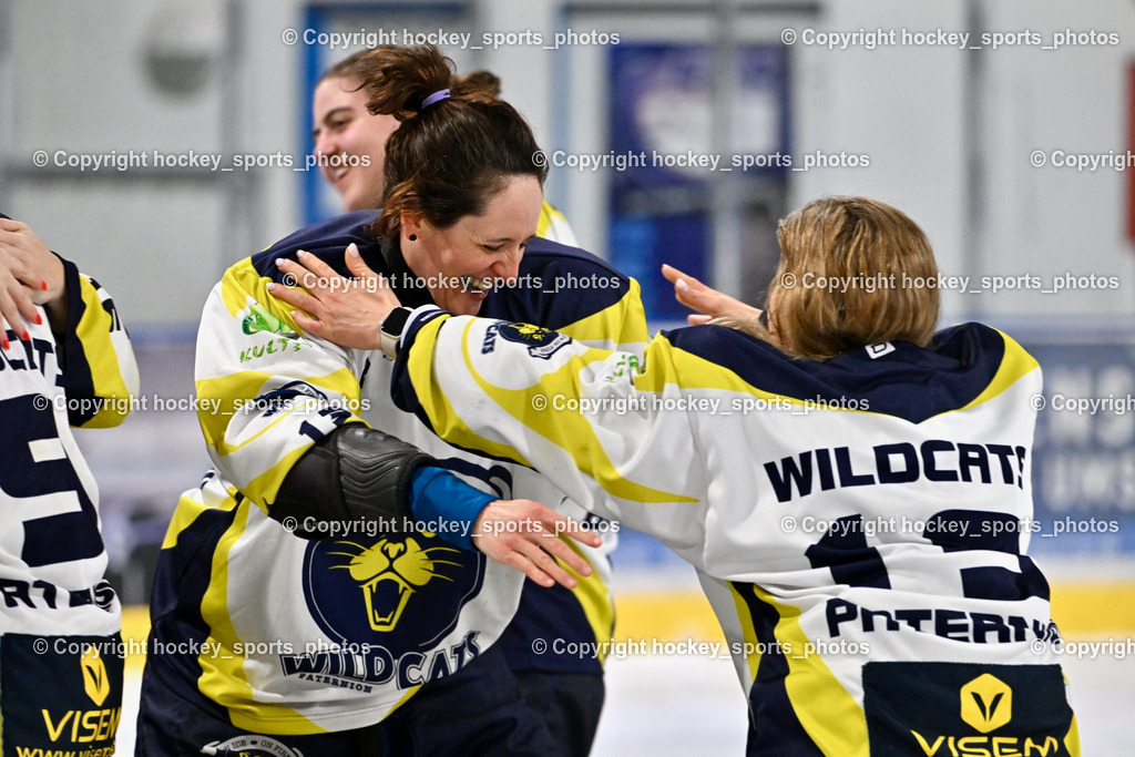 WILDCATS PATERNION & Lady Hawks Siegerehrung-Meisterfeier | Jubel Wildcats Paternion Mannschaft, WILDCATS PATERNION &amp; Lady Hawks Siegerehrung-Meisterfeier, WILDCATS PATERNION &amp; Lady Hawks Siegerehrung-Meisterfeier am 12.03.2025 in Steindorf (Ossiachersee Halle), Austria, (Photo by Bernd Stefan)