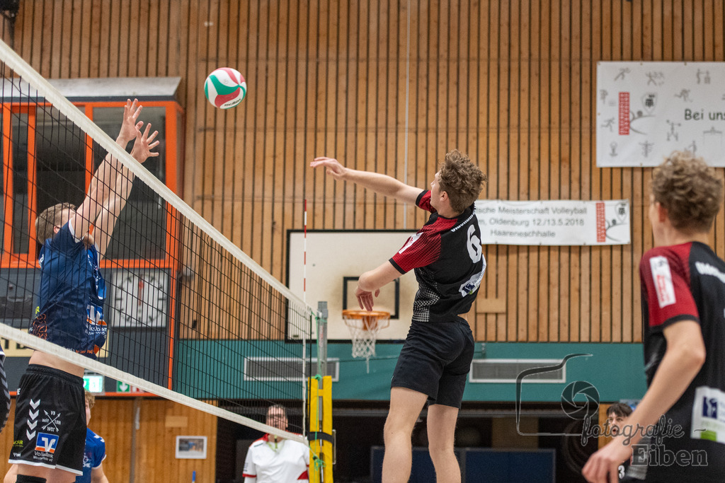 Oldenburger TB-VSG Ammerland | Volleyball Regionalliga; Oldenburger TB-VSG Ammerland am 24.01.2026 in Oldenburg (Sporthalle Haarenesch), Photo: Philip Eiben 2026 - Realisiert mit Pictrs.com