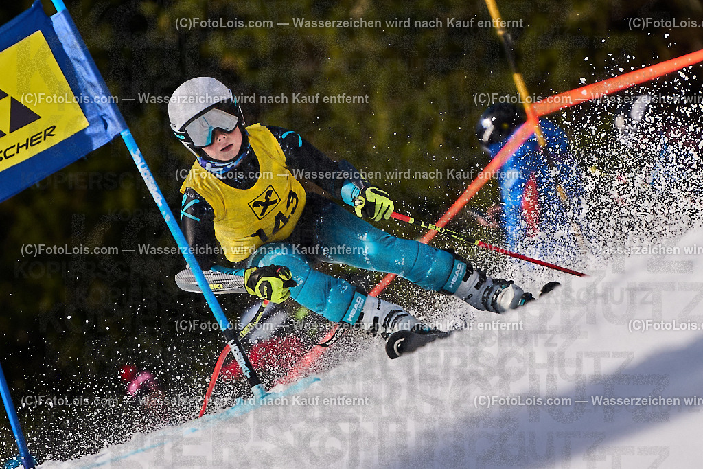 ALP6032_Steir-KINDER-LM_RTL_Loser_Heitzer Oskar | (C)FotoLois.com, Alois Spandl. SteirerSki KINDER-Cup Riesentorlauf-Landesmeisterschaft am Sandling/Loser in Altaussee, So 25. Februar 2024.