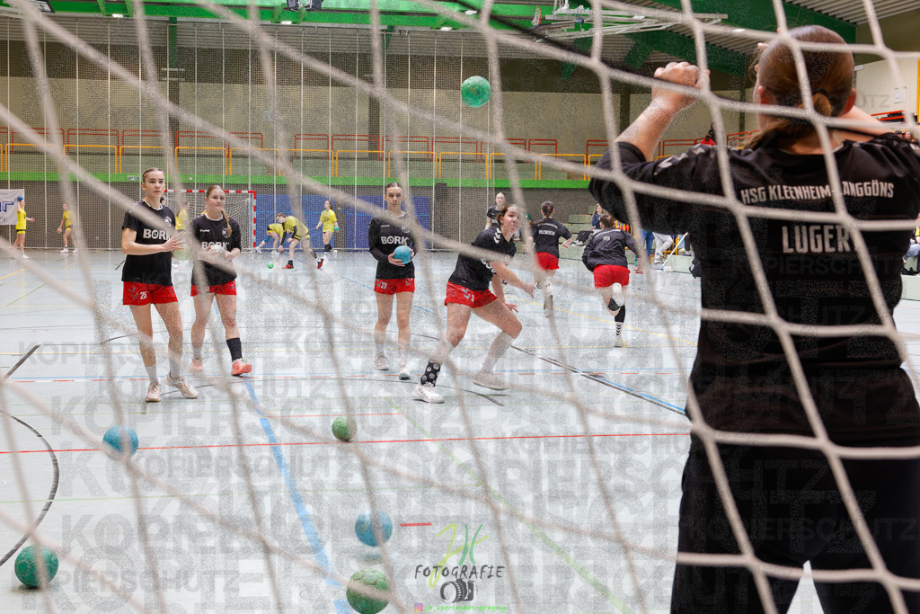 Hessenmeisterschaft wJC - Finale; HSG Kleenheim - HSG Weiterstadt/ Braunsh.Worf. | Hessenmeisterschaft wJC - Finale; HSG Kleenheim - HSG Weiterstadt/ Braunsh.Worf. am 22.03.2025 in Biedenkopf (Sporthalle Lahntalschule)Photo © 2025 - Jörg Heinrich - Realisiert mit Pictrs.com