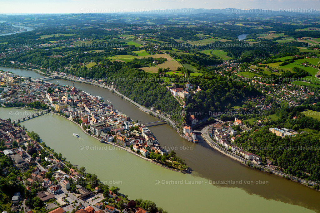 2725024 | Donau, Inn und Ilz bei Passau