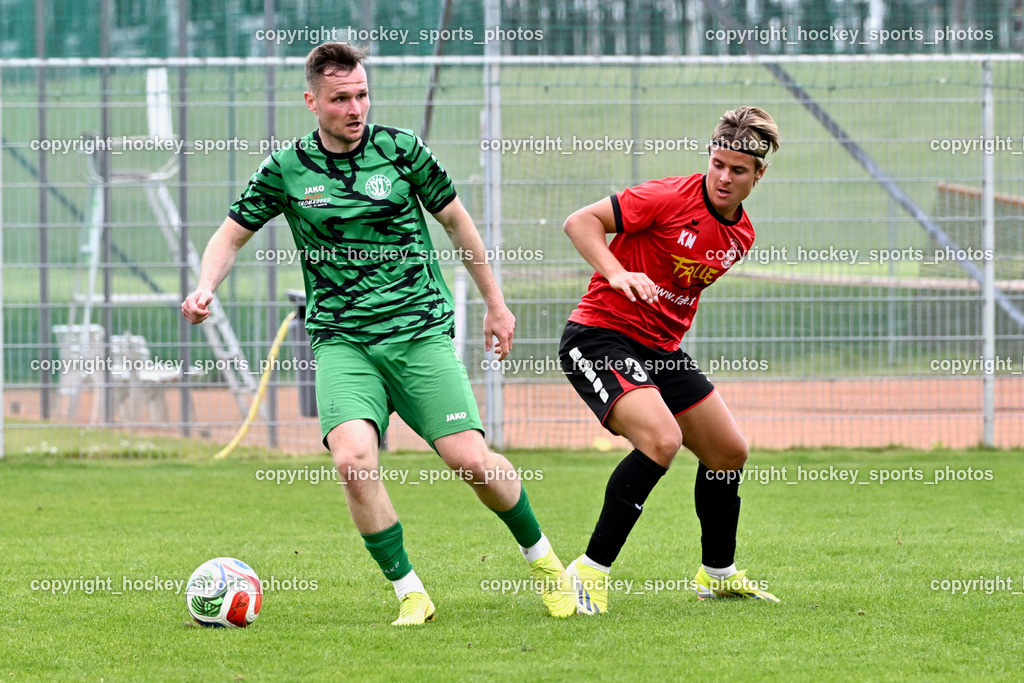 SC Landskron vs. SV Falle Maria Gail | #4 Ingo Mailänder SC Landskron, #3 Peter Thaler SV Maria Gail, SC Landskron vs. SV Falle Maria Gail, SC Landskron vs. SV Falle Maria Gail am 17.05.2026 in Villach (Sportanlage Landskron), Austria, (Photo by Bernd Stefan)