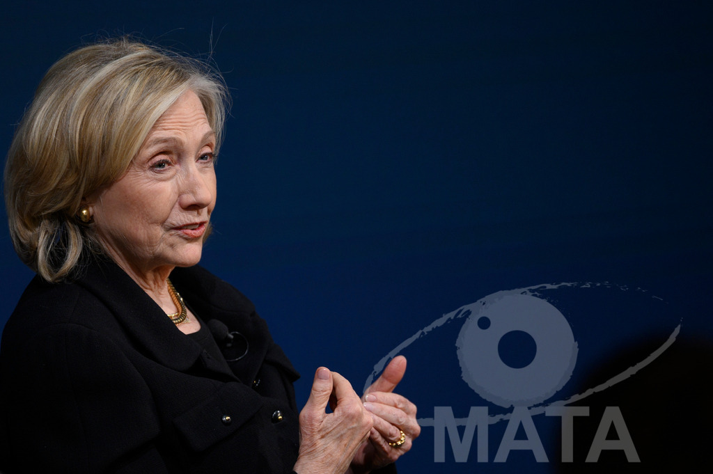 _DWI3010 | Die US-Politikerin Hillary Clinton auf der Veranstaltung Bridging Scholarship and Statecraft im Rahmen der Münchner Sicherheitskonferenz 2026. München, 13.02.2026 Bayern Deutschland  - Realisiert mit Pictrs.com