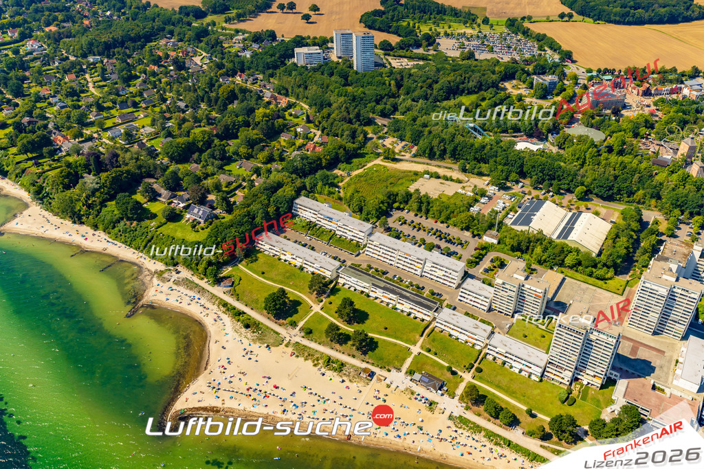 Luftaufnahme Ostsee Ufer Strand Sierksdorf - Die Luftaufnahme wurde 2025 vom UL-Flugzeug heraus erstellt ( ohne Drohne ) - Hochauflösende Luftaufnahme - für professionelle Ausdrucke geeignet. Die Geschenkidee !Mit Lizenz und Bildrechte bestellbar