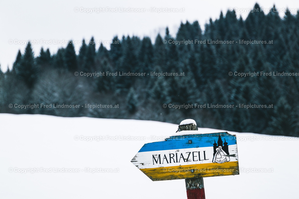 Marazell Wegweiser Winter | Fotos und Fotoprodukte - Realisiert mit Pictrs.com