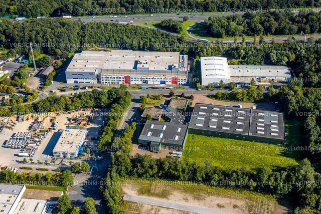 Sprockhoevel240811342Hasslinghausen | Luftbild, WkW Automotive Firmengebäude und WestAlutec GmbH, Mann und Hummel, Eichenhofer Weg, Halloh, Sprockhövel, Ruhrgebiet, Nordrhein-Westfalen, Deutschland