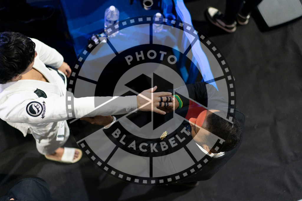 20240119PBB0103 | Fighters compete during the IBJJF European Championship in Paris, France, on January 19, 2024.
