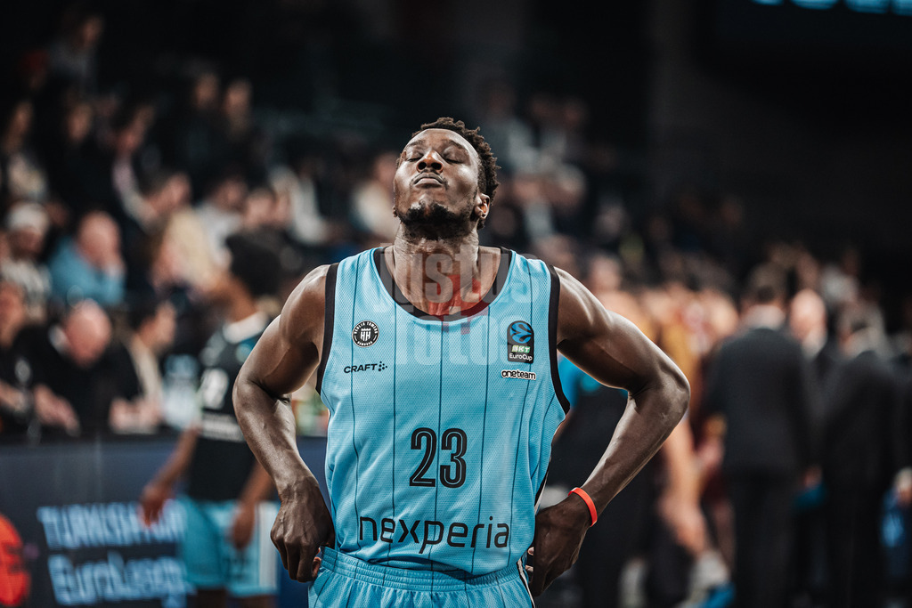 Basketball | Männer | Saison 2024/2025 | BKT EuroCup | Veolia Towers Hamburg vs. Umana Reyer Venice | 08.01.2025 | Kur Kuath (#23, Veolia Towers Hamburg)