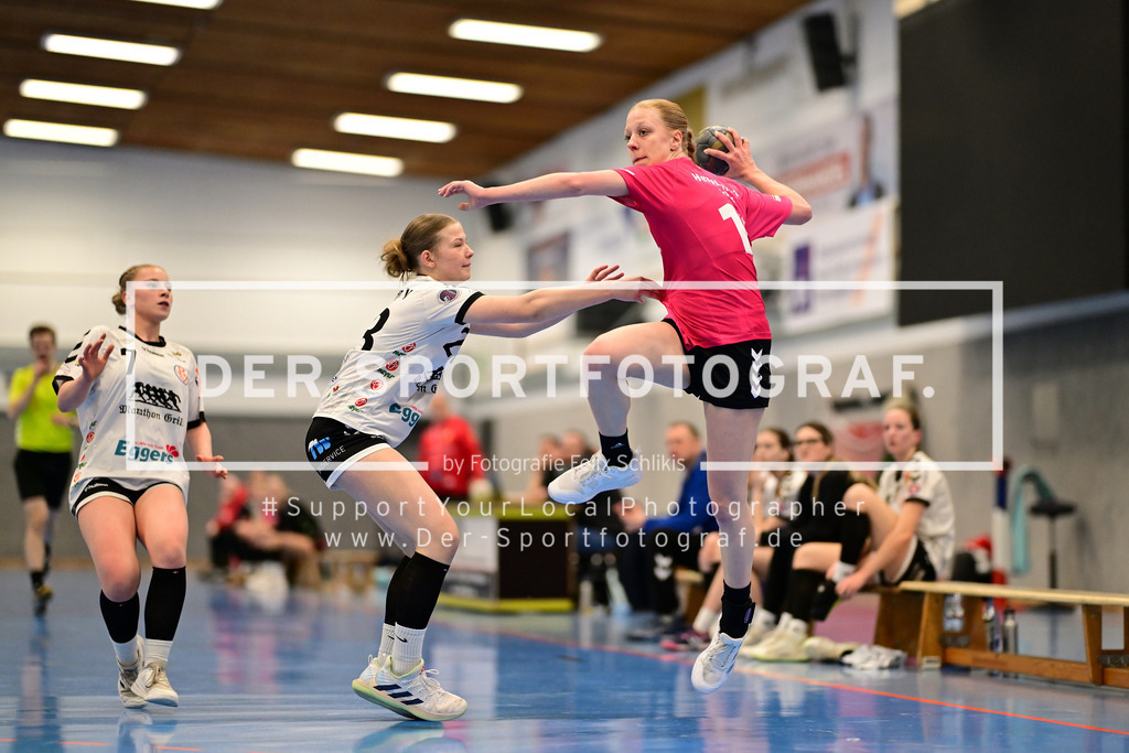 Handball I Juniorinnen I Saison 2024-2025 I Hamburg-Pokal I TSV Ellerbek - Rellinger TV I 079121 | Der Sportfotograf. - Realized with Pictrs.com