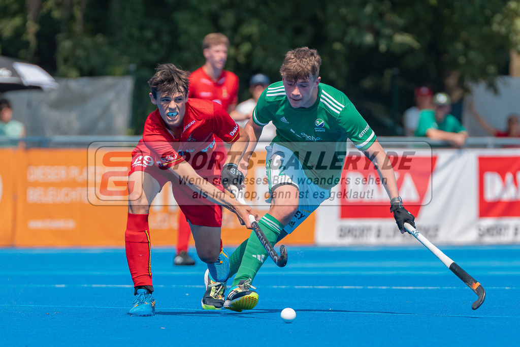 HK_20230709_100074 | Euro Hockey MU18 Belgium - Ireland Championship Girls &amp; Boys am 9.7.2023 CHTC , Krefeld ,