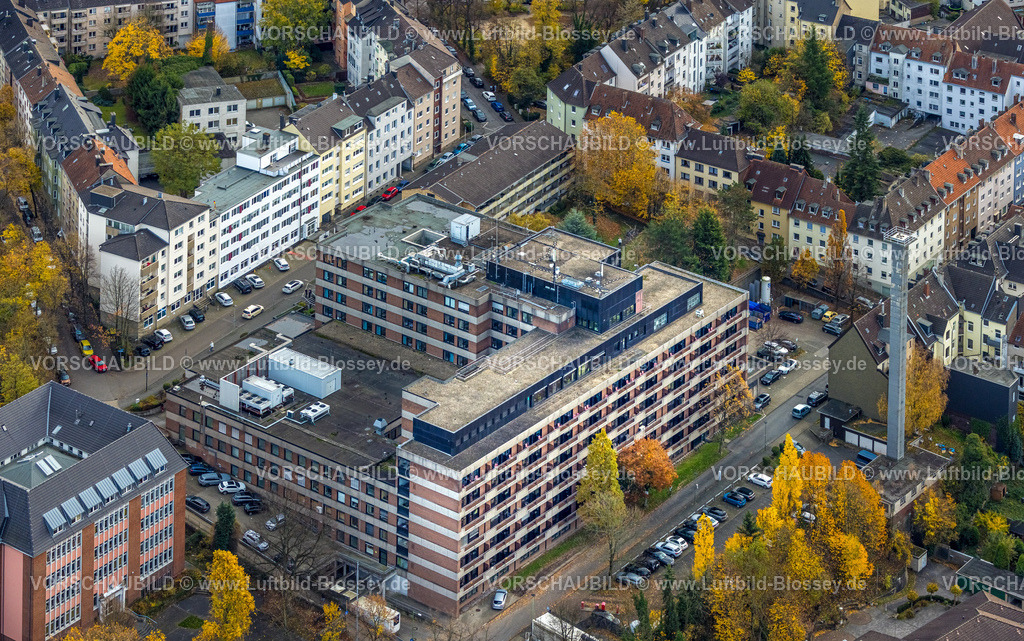 Hagen251101333 | Luftbild, St.-Josefs-Hospital, herbstliche Bäume, Altenhagen, Hagen, Ruhrgebiet, Nordrhein-Westfalen, Deutschland
