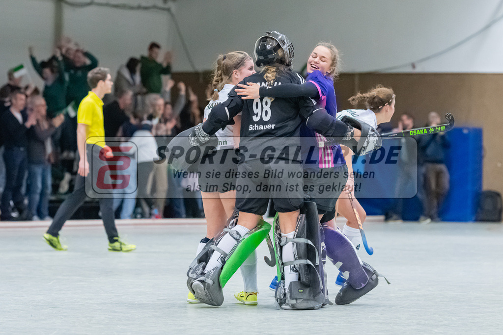HK_20230226_105018 | Deutsche Meisterschaft WU16 Spiel 2. Halbfinale Mannheimer HC - 1. Hanauer THC am 26.2.2023 DSC 99, Düsseldorf ,