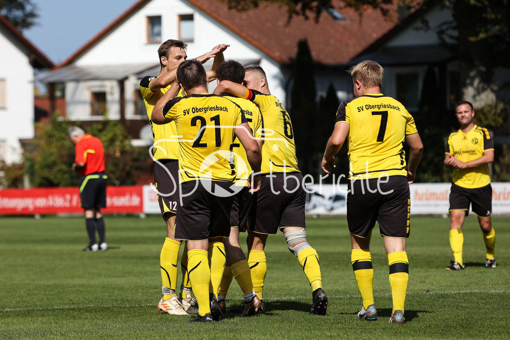 BC Aichach II - SV Obergriesbach | Jubel nach 0-1