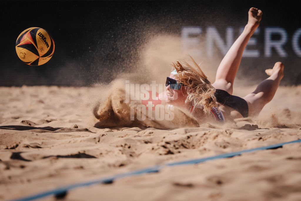 Beachvolleyball | Frauen | Allianz German Beach Tour 2025 | Tourstop Düsseldorf | 09.05.2025 | Anna Behlen