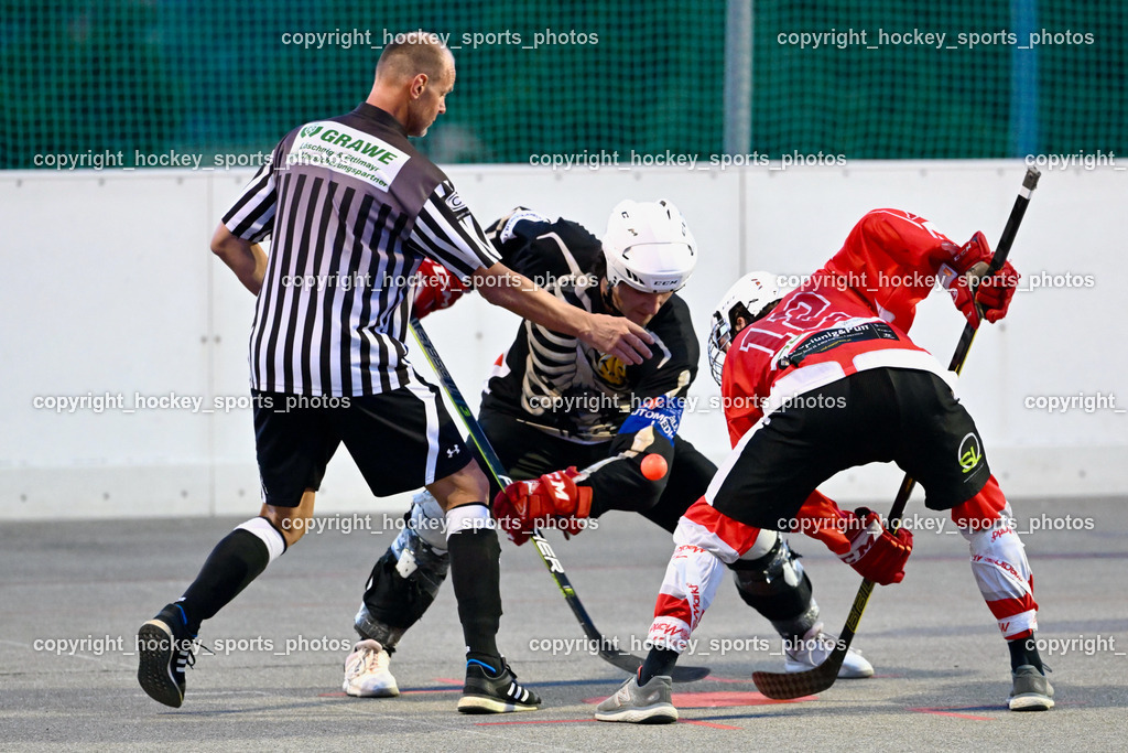 Team Zehenthof vs. HSC Eagles 7.7.2023 | Wassermann Michael Referee, #1 Kravanja Kristian, #12 Lamereiner Leon