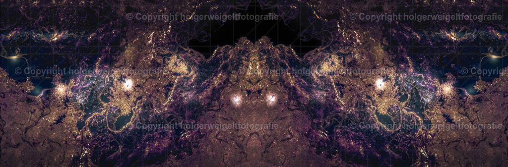 Galaxy three Panorama | Kaufen sie online außergewöhnliche Fotografien auf Leinwand Acrylglas Fotoprint Aludibond von holgerweigeltfotografie - Realisiert mit Pictrs.com