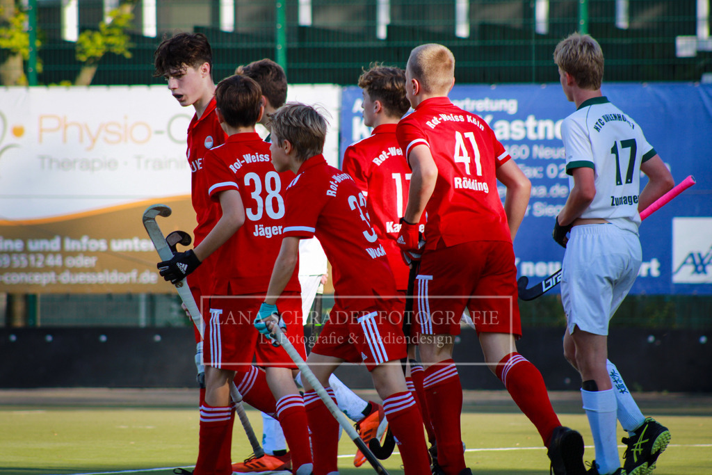 MU14 FINALE Westdeutsche Meisterschaft  Rot-Weiß Köln - HTC Uhlenhorst Mülheim 24.09.23 Düsseldorf-093 | lanaschraderfotografie - Realisiert mit Pictrs.com
