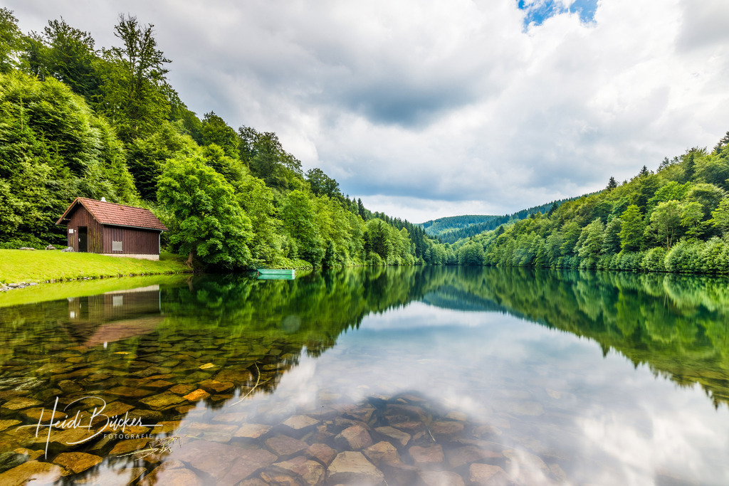 Schmalah-Stauanlage bei Brilon | Der Schmalahstausee liegt zwischen Brilon und Bruchhausen im Tal der Schmalah - Realisiert mit Pictrs.com