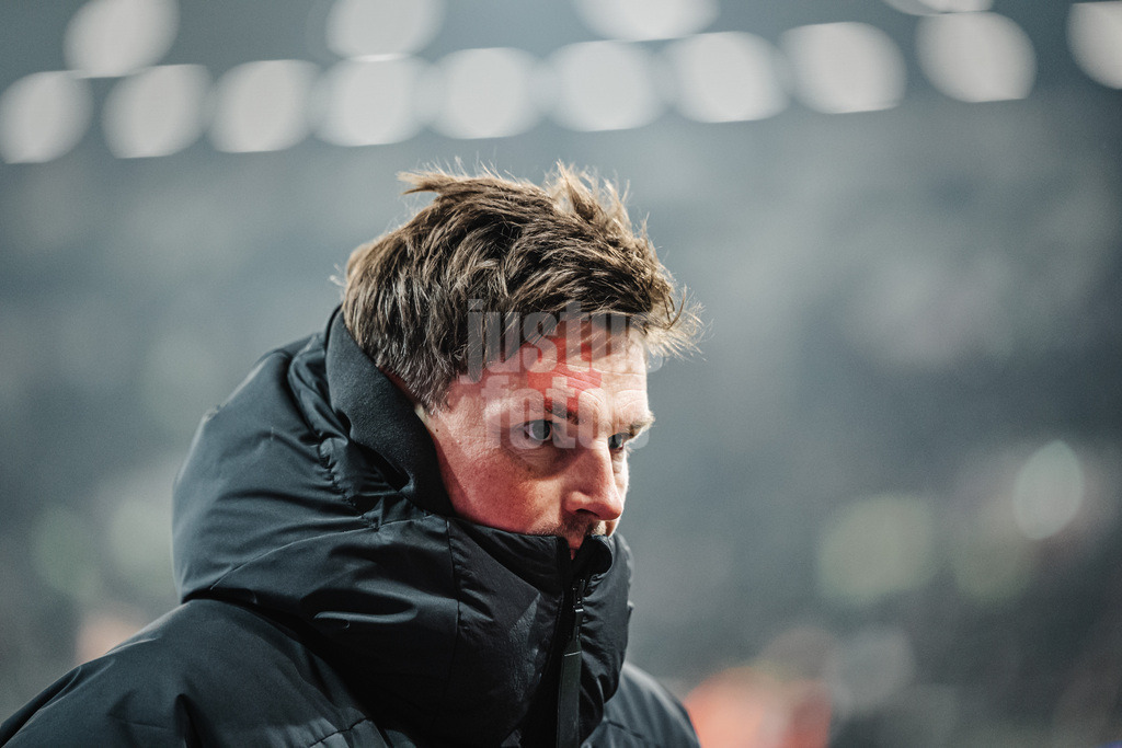 Fußball | Männer | Saison 2025/2026  | Fußball-Bundesliga | 19. Spieltag | FC St. Pauli vs. Hamburger SV | 23.01.2026 | Trainer Merlin Polzin (HSV)